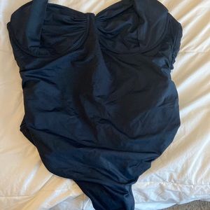 Old Navy Black One-Piece Swimsuit